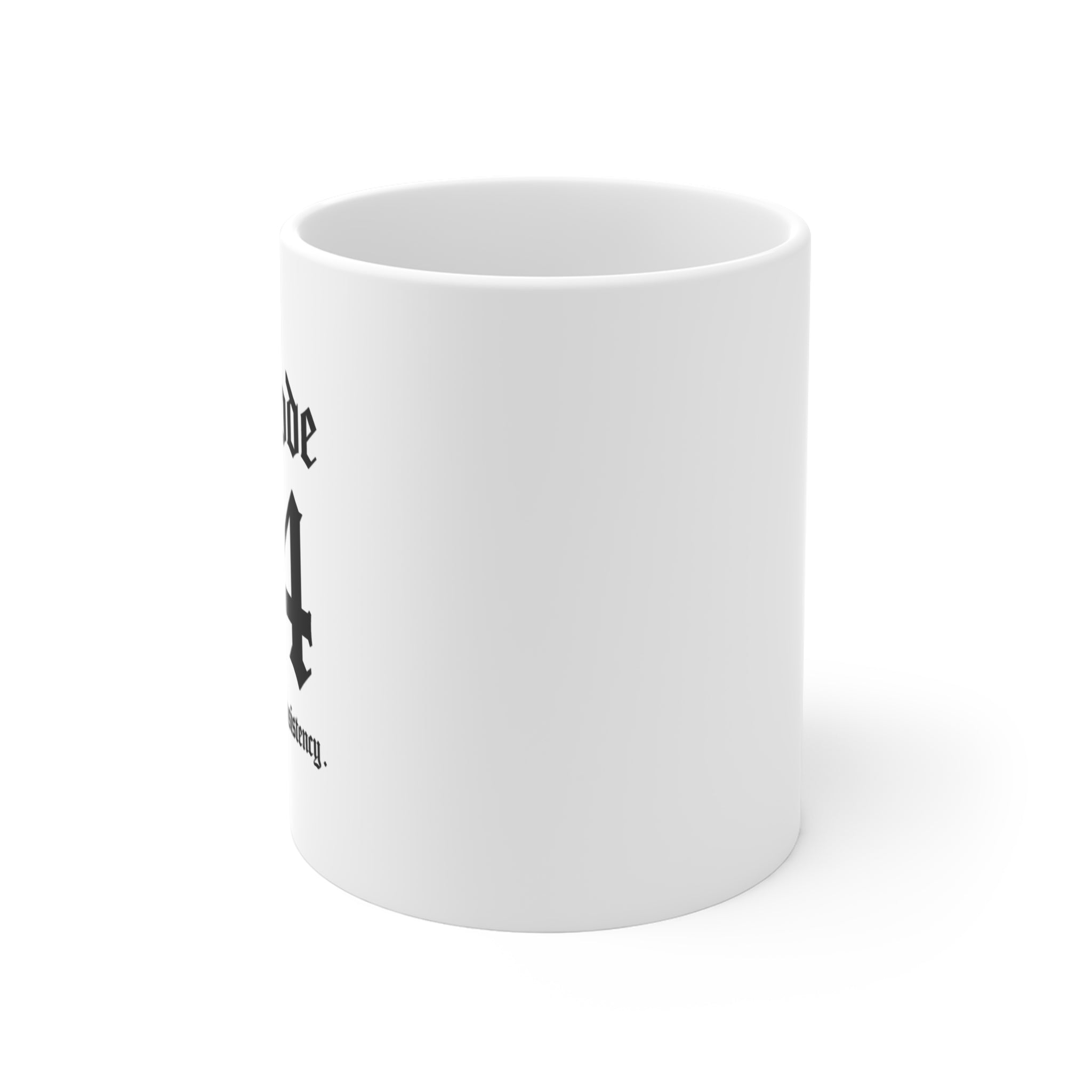 Angel Code 444 Coffee Mug 🪽✨ Numerology Stability Protection Conistency Gift - 11oz