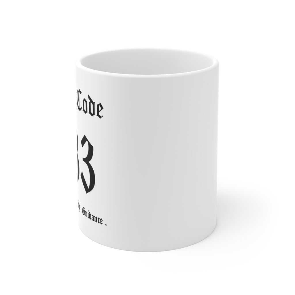 Angel Code 333 Coffee Mug 🪽✨ Numerology Growth Creativity Guidance Gift - 11oz