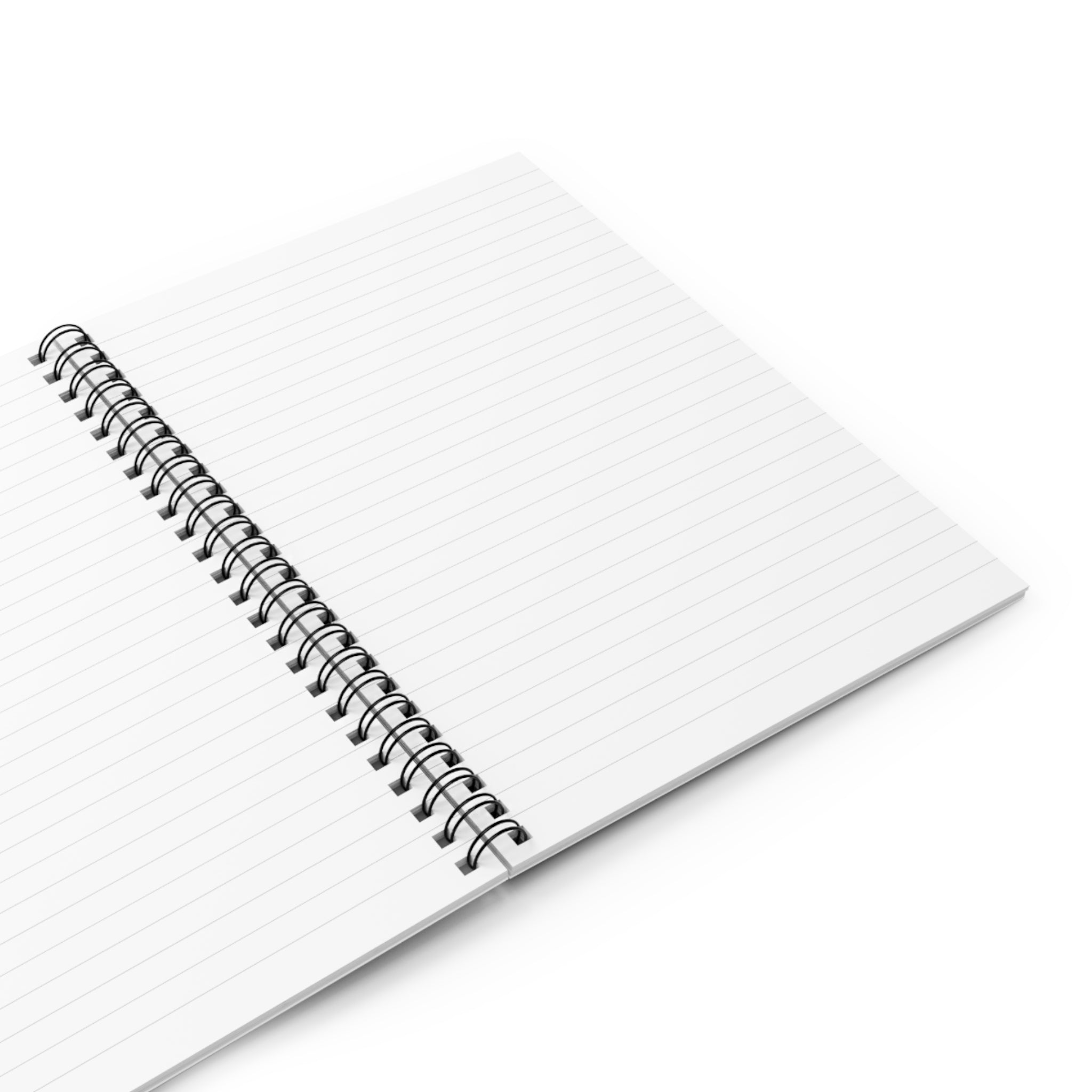 Angel Code 111 Spiral Notebook 🪽📓 Intuition & New Beginnings Ruled Journal - Black