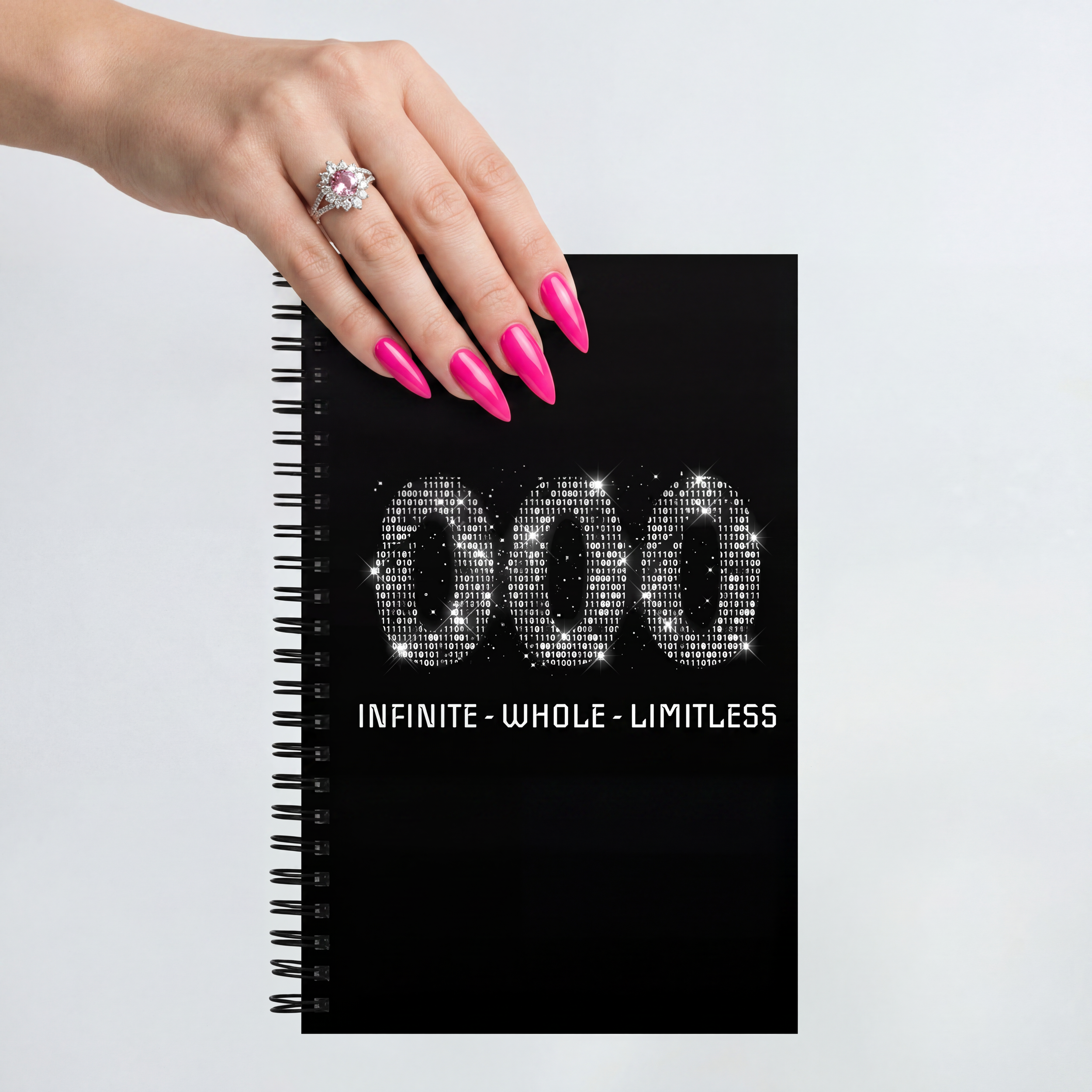 000 Angel Number Spiral notebook