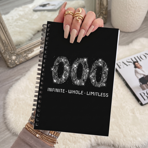 000 Angel Number Spiral notebook