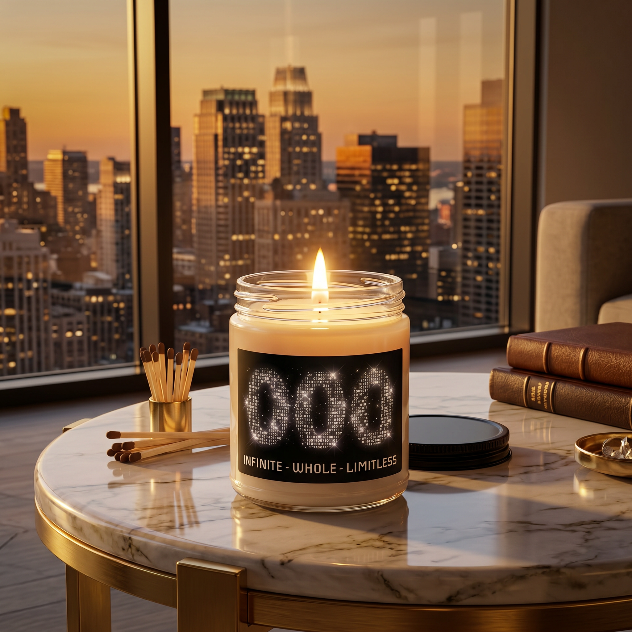 000 Angel Number Soy Candle - 8 Scents & Unscented